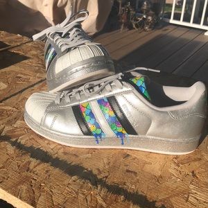 Custom painted adidas